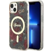 Etui Guess do iPhone 15, iPhone 14, iPhone 13, Zielony, MagSafe