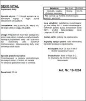 Supl.diety-APHRODICT SEXOVITAL 20 ml
