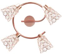 Glossy spirala 4x40W G9 różowe złoto