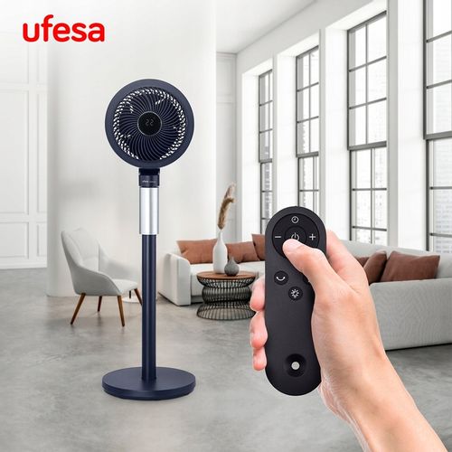 WENTYLATOR STOJĄCY UFESA CYRKULATOR OSCYLACJA 3D 3 TRYBY 70W TIMER PILOT na Arena.pl