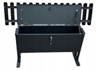 ŁAWKA NA CMENTARZ DUŻA SKRZYNKA CMENTARNA 100CM DO KOSTKI PRODUCENT GRATIS