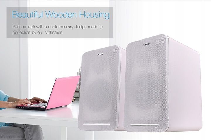 FENDA R40BT CZARNE BLUETOOTH, 60W głośniki 2.0 do telewizora komputera zdjęcie 7