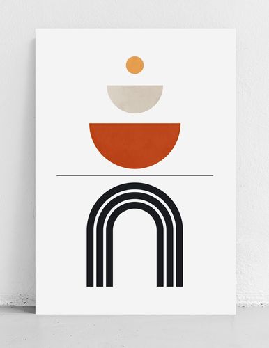 Plakat geometria boho styl 70x100 cm na Arena.pl