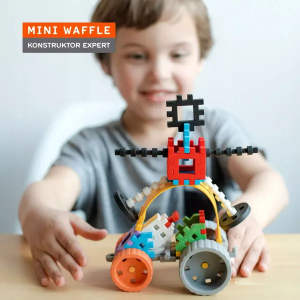 Klocki Mini Waffle. Konstruktor expert (141 elementów) zdjęcie 6