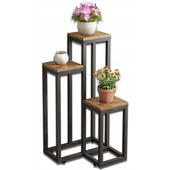 KWIETNIK NA KWIATY DONICZKI RUSTYKALNY REGAŁ PÓŁKI