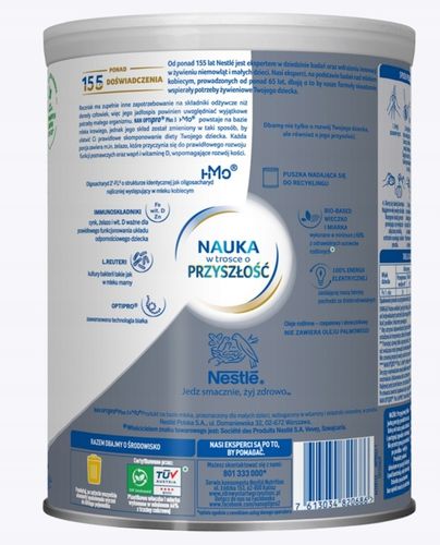 Mleko modyfikowane Nan Optipro plus HMO 3 (800 g) na Arena.pl