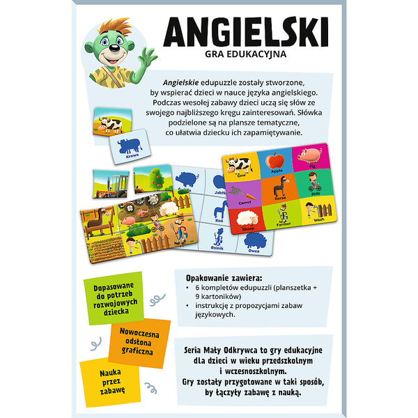 GRA - Angielski / Mały Odkrywca Trefl 02812 zdjęcie 2