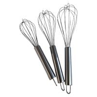 Trzepaczka kuchenna ubijaczka mieszadło stal 3szt