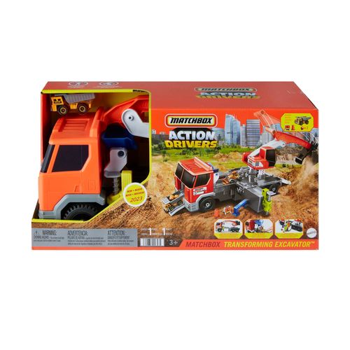 Action Drivers Ciężarówka Koparka HPD64 Matchbox na Arena.pl