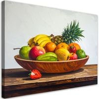 Obraz do kuchni jadalni restauracji, Martwa natura owoce 100x70