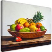 Obraz do kuchni jadalni restauracji, Martwa natura owoce 100x70