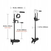86lb 24V Thrust Elektryczny silnik do trollingu Słonowodny silnik do łodzi