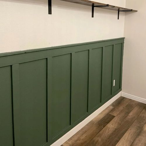 Boazeria angielska listwy do malowania DIY 207x10 cm deski panel 3D na Arena.pl