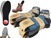 6 PAR Skarpety męskie WEŁNIANE ALPACA CIEPŁE Zimowe WEŁNIANE Alpaka