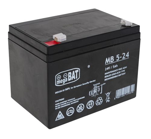 Akumulator Żelowy 24V/5Ah Do Pojazdów Elektrycznych Dla Dzieci Część na Arena.pl