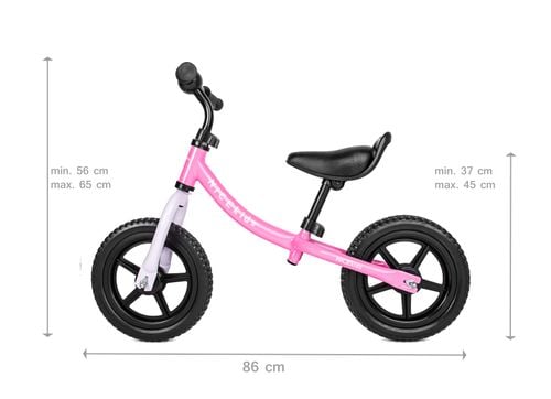 rowerek biegowy white pink bw-1122 na Arena.pl