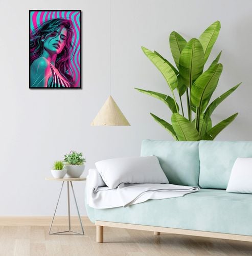 Plakat 40x60cm Neonowy Wzrok na Arena.pl