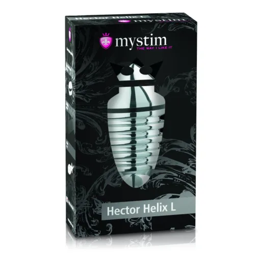 mystim hector helix l aluminiowy plug do elektrostymulacji 11,5 cm na Arena.pl
