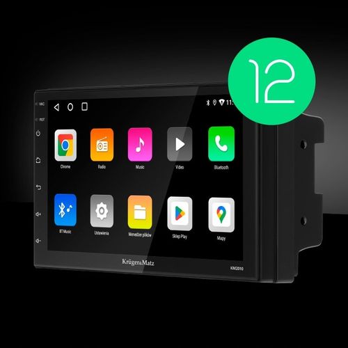 Kruger&Matz KM2010 Radio Samochodowe BT CarPlay Android +++ kamera cofania na Arena.pl