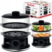 PAROWAR TEFAL VC140131 DO WARZYW RYB I MIĘSA 6L 900W GOTOWANIE NA PARZE
