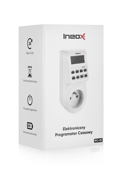 Ineox PC-01 - programator elektroniczny LCD zdjęcie 2
