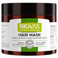 LB Biovax Maska d/wł. 250ml Bambus+Avocado