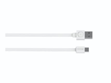Kabel allocacoc USBcable microUSB Flat - biały na Arena.pl