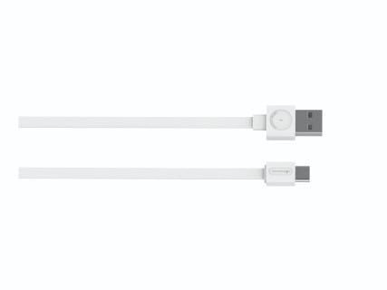 Kabel allocacoc USBcable microUSB Flat - biały zdjęcie 6