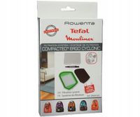 Filtry ZR005501 3szt gąbkowy hepa wlotowy odkurzacza Tefal Rowenta Moulinex