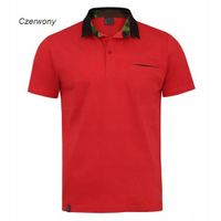 Koszulka Polo męska czerwona Ursyn Rozmiar - L