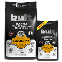 BULT sucha karma dla psa Jagnięcina 12kg + Gratis, Małe Rasy