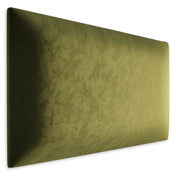 PANEL ŚCIENNY TAPICEROWANY KHAKI WEZGŁOWIE 3D 50cm x 30cm zdjęcie 1