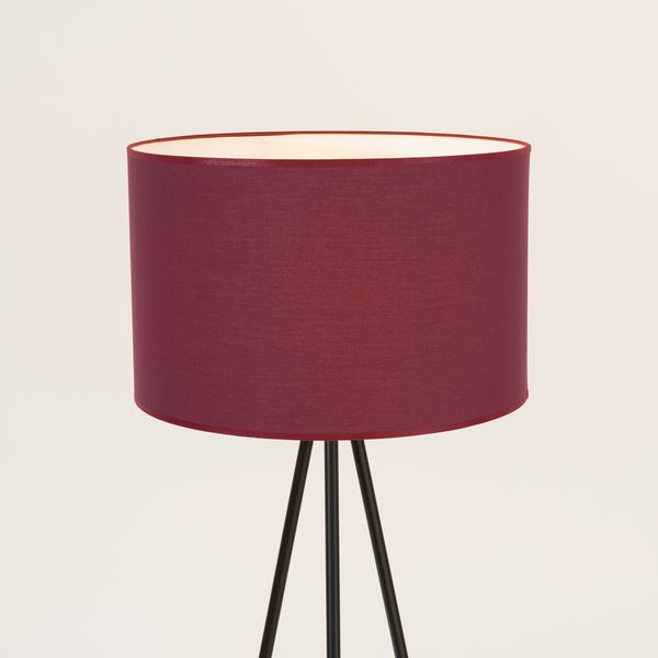 Lampa podłogowa NEVIA burgund zdjęcie 5