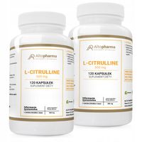 L-CYTRULINA 500mg MEGA DAWKA MIĘSNIE 99,5% 2x120ka