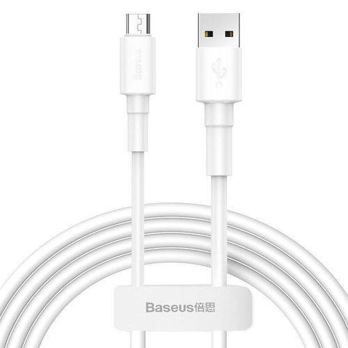 Kabel micro USB Baseus Mini 2.4A 1m (biały) na Arena.pl