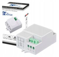 CZUJNIK RUCHU ZMIERZCHU MIKROFALOWY SENSOR CZUJKA DO LED PIR