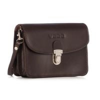 BIG SASZETKA SKÓRZANA DO PASKA KEMER VOOC Vintage P111 BRĄZ