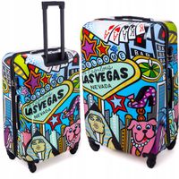 DUŻA WALIZKA PODRÓŻNA TURYSTYCZNA NA KÓŁKACH TORBA XXL ABS