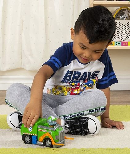 PSI PATROL FIGURKA ROCKY + POJAZD ŚMIECIARKA na Arena.pl