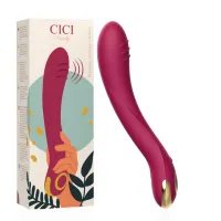 cici beauty flex g-spot - silikonowy model intymny, 10 trybow, 25 cm