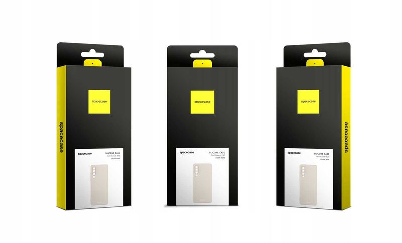 Spacecase Silicone Case Huawei P30 Bone zdjęcie 11