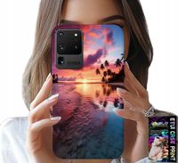 ETUI DO SAMSUNG GALAXY S20 Ultra - PLAŻA WAKACJE WYSPA PIĘKNE WIDOKI +FOLIA