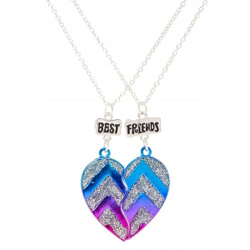 ŁAŃCUSZKI DLA PRZYJACIÓŁKI BFF SERCE SERCA FRIENDS na Arena.pl