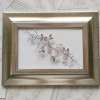 Stroik FLAVIA srebrny opalizujące kryształki KOKONET 4-0051