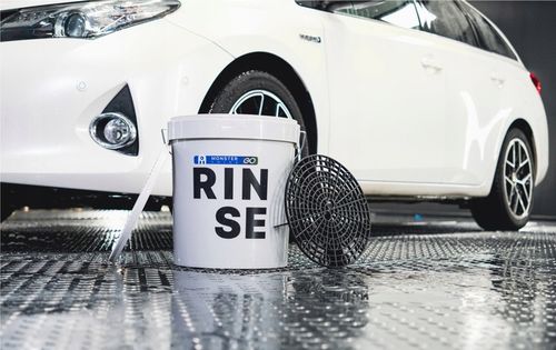 MONSTER SHINE WIADRO Z SEPARATOREM DO MYCIA AUTA RINSE SZARE POKRYWKA 16L na Arena.pl