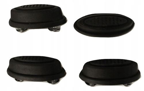 CZARNE 4 STOPKI DO WALIZKI STOPKA NÓŻKI TORBA na Arena.pl