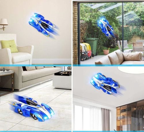 AUTO JEŻDŻĄCE PO ŚCIANACH I SUFICIE SAMOCHÓD LED ZDALNIE STEROWANY NA PILOT na Arena.pl