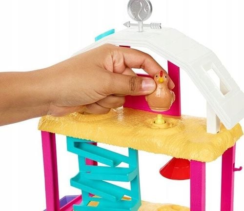 LALKA BARBIE ZESTAW FARMA WESOŁYCH KUREK na Arena.pl