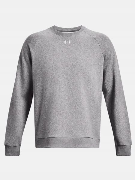 UNDER ARMOUR Bluza polarowa UA Rival Crew-SZARY zdjęcie 3
