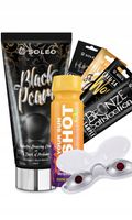 Soleo Black Pearl 150ml Mocny Bronzer Do Opalania + Gratisy